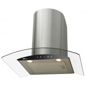 Coifa de Parede Fischer TALENT TOUCH 60cm Vidro