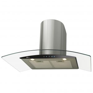Coifa de Parede Fischer TALENT TOUCH 90cm Vidro